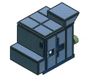 CAD drawing of sulfur recovery unit