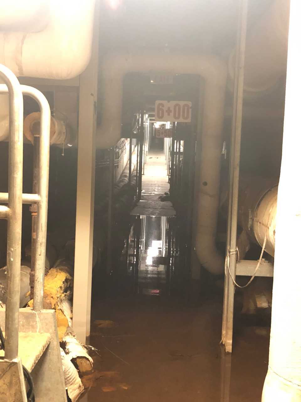 Flooded Steam Tunnel