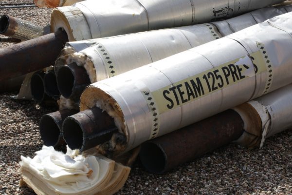 Insulated Steam Pipes